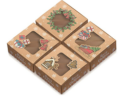 Holiday Dessert Box  - 12ct - Bulk