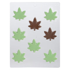 Marijuana - Wide Leaf Chocolate Mold