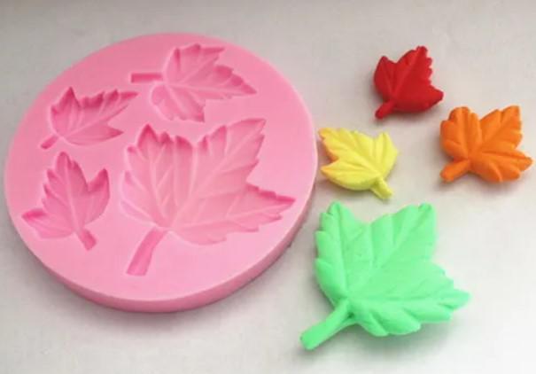 4 LEAVES SILICONE MOLD