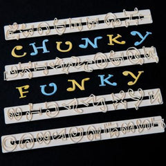 Tappit - Chunky Funky Letter and Number Set