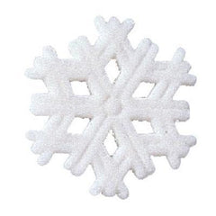 Snowflakes Sugar Layon - 1.5" - 6ct
