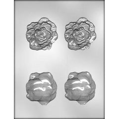 3D Rose Head Chocolate Mold