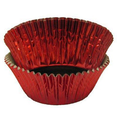 Baking Cups - Red Foil - apprx50ct