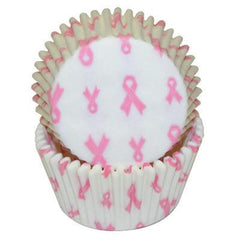 Baking Cups  - Pink Ribbons- 50ct.