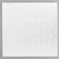 Cake Drum - 6" Sq White - single