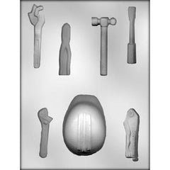 Hard Hat & Assorted Tools Mold