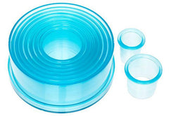 Round- Plain Polycarbonate Cutter - Set of 9