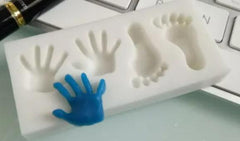 PALM FOOTPRINT SILICONE MOULD
