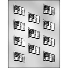 Flag Chocolate Mold - 1-5/8