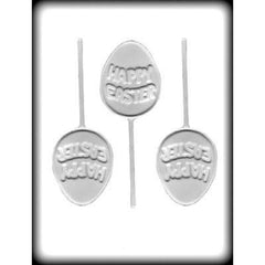 Happy Easter Egg Sucker Candy Mold