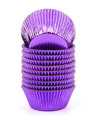 Purple Foil Cupcake Liners - approx. 50ct