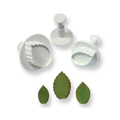 Rose Leaf Plunger Set of 3 - Small