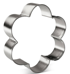 Scallop Flower Cookie Cutter 3.75"