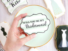 Will You Be My Bridesmaid Stencil