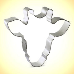 Giraffe Face Cookie Cutter- 4.25"