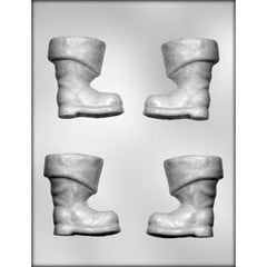 3D Santa Boot Chocolate Mold - 3"