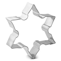 Snowflake or Ninja Star Cookie Cutter - 3.5"