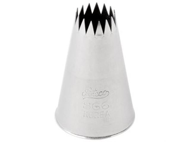 Tip 866 French Star or Wilton 6B Cake Craft Shoppe, LLC
