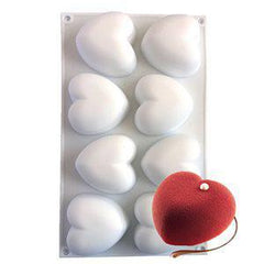 Silicone Pillow Heart Mold