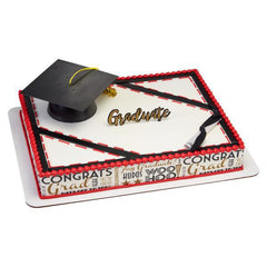 Graduate Cap - 3 piece Set (3 sets) - Bulk