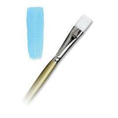 Snow White - White Taklon - #0 - Bright Brush