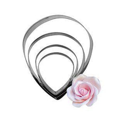 Rose Petal Cutters Set of 4 - JR