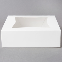 8x8x2.5" Window Bakery Box