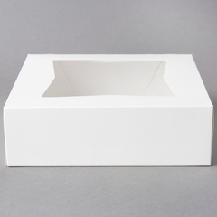 8x8x2.5" Window Bakery Box - 200ct - Bulk