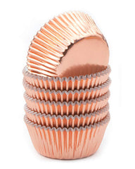 Baking Cups - Mini Rose Gold appr 25