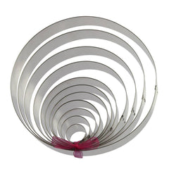 Circle Round Cookie Cutter 11 Pc Set