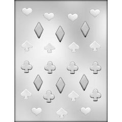 Playing Card Suits Chocolate Mold
