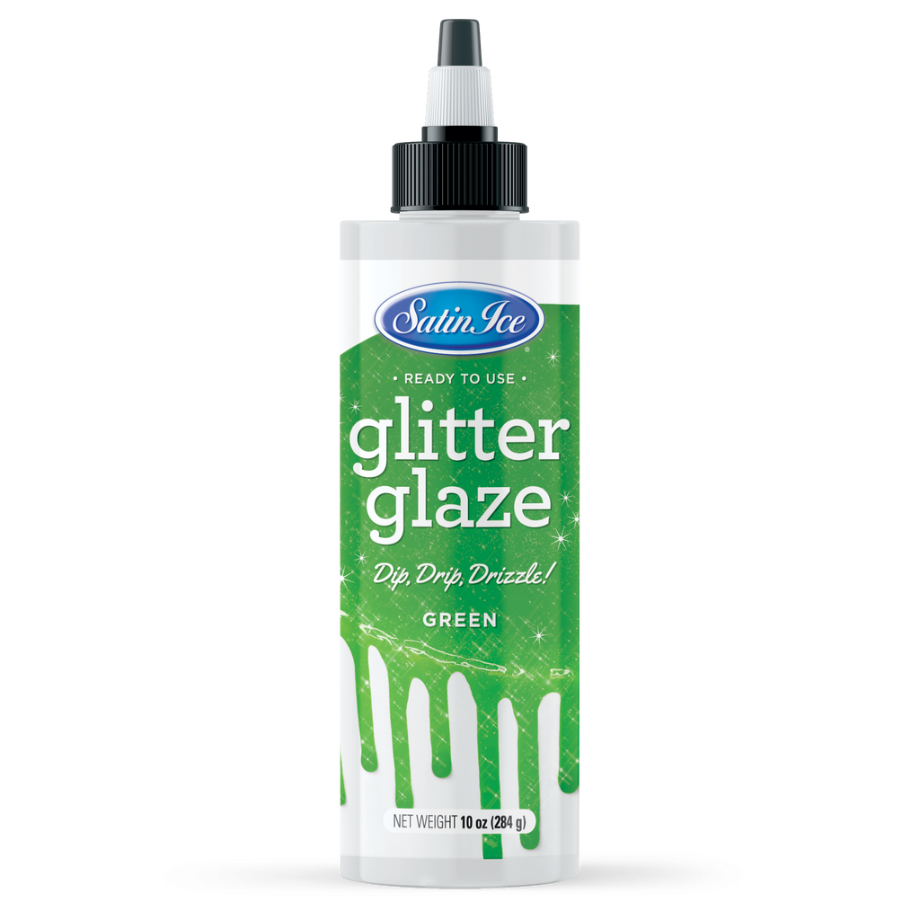 Glitter Glaze - Green- 10oz. Bottle