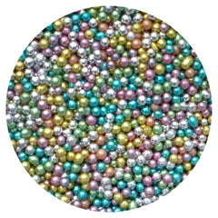 Dragee - Multi-Colored Metallic - 4mm - 1oz