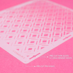 Cake Decorating Stencil APIYA