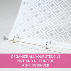 Cake Decorating Stencil APIYA