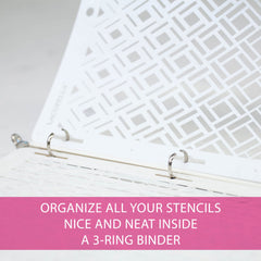 Cake Decorating Stencil CLARIS