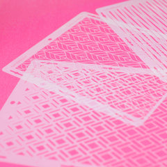 Cake Decorating Stencil KRISTAL