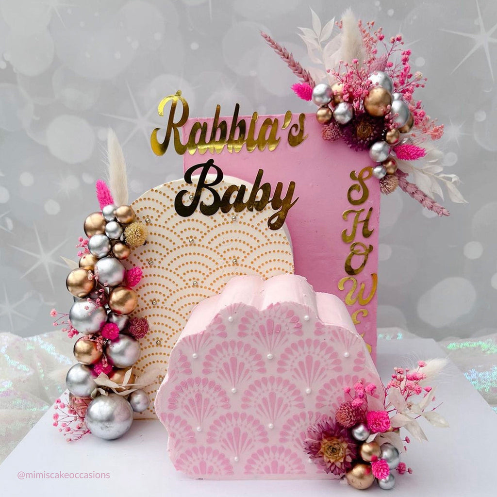 Cake Stencil ORIO Cake Craft Shoppe, LLC